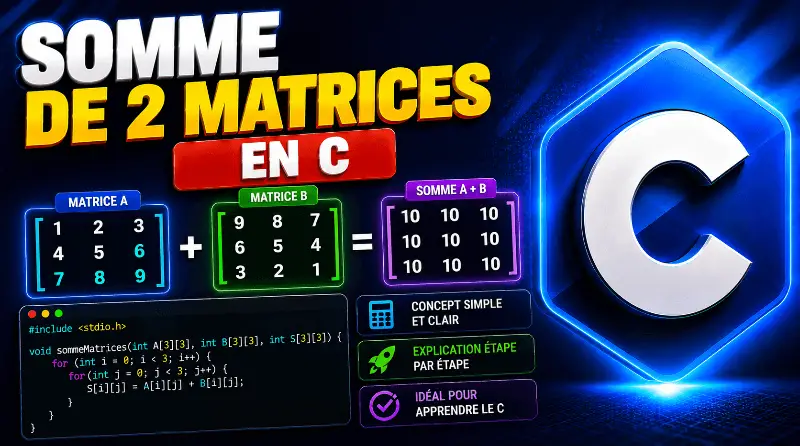 somme-de-deux-matrices-en-c