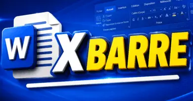 x-barre-sur-word