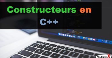Constructeurs en C++