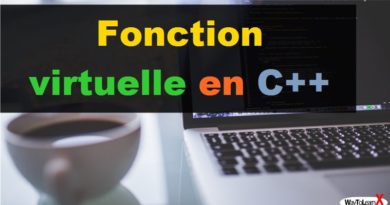 Fonction virtuelle en C++