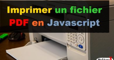 Imprimer un fichier PDF en Javascript