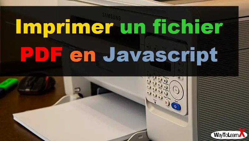 Imprimer un fichier PDF en Javascript