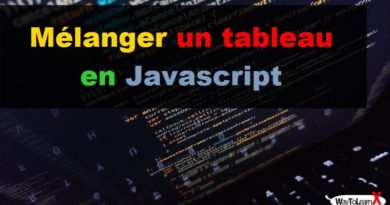 Créer un tableau associatif en Javascript - WayToLearnX