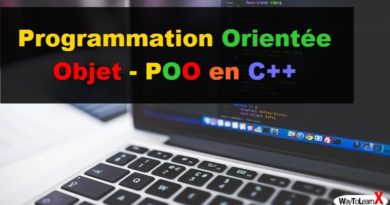 Programmation Orientée Objet - POO en C++