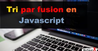 Tri par Fusion en Javascript