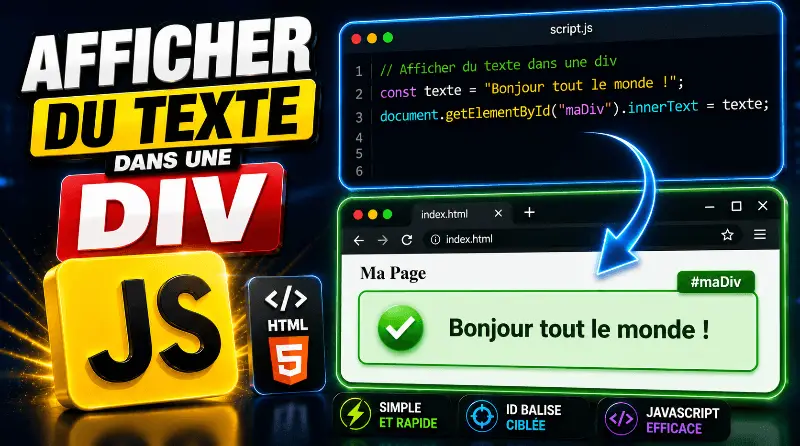 afficher-du-texte-dans-une-div-avec-javascript