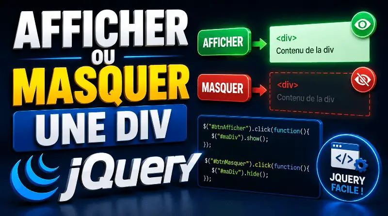 afficher-ou-masquer-une-div-en-jquery