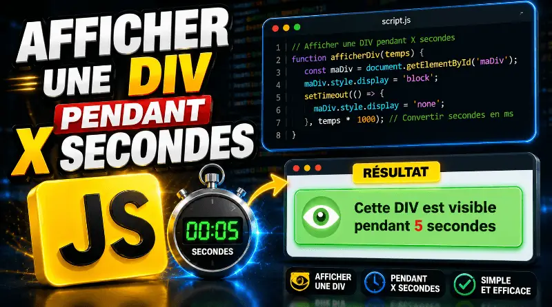 afficher-une-div-pendant-x-secondes-en-javascript