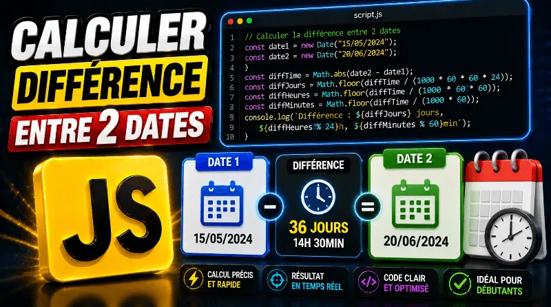 calculer-la-difference-entre-deux-dates-en-javascript