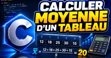 calculer-la-moyenne-dun-tableau-en-c