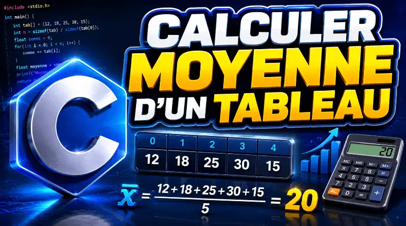 calculer-la-moyenne-dun-tableau-en-c