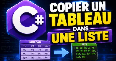 comment-copier-un-tableau-dans-une-liste-en-csharp