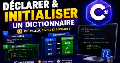 comment-declarer-et-initialiser-un-dictionnaire-en-csharp