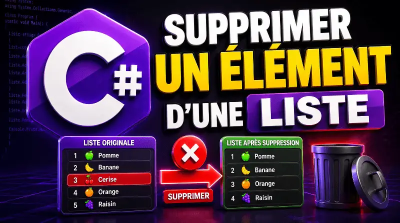comment-supprimer-un-element-dune-liste-en-csharp