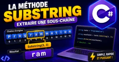 comment-utiliser-substring-en-csharp