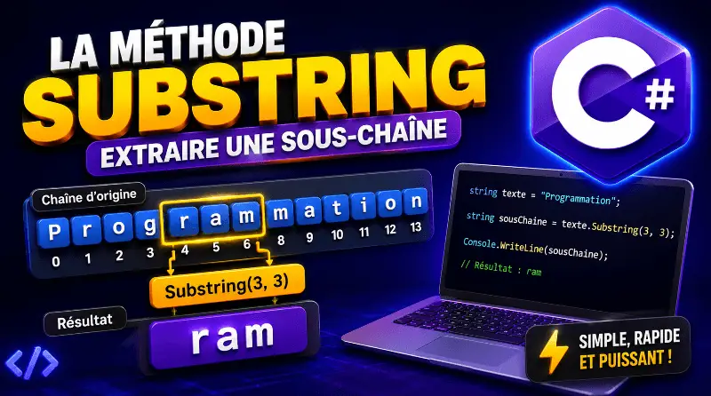 comment-utiliser-substring-en-csharp