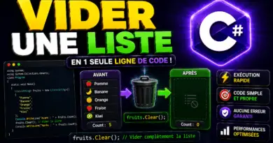 comment-vider-une-liste-en-csharp