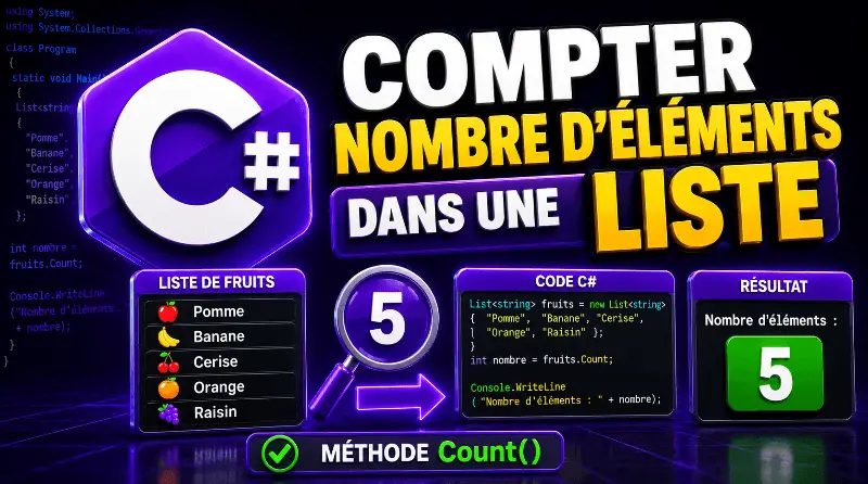 compter-le-nombre-delements-dans-une-liste-en-csharp