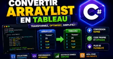 convertir-une-arraylist-en-tableau-en-csharp