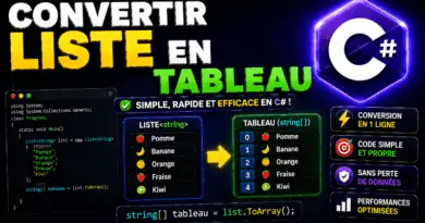 convertir-une-liste-en-tableau-en-csharp