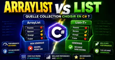 difference-entre-arraylist-et-list-en-csharp