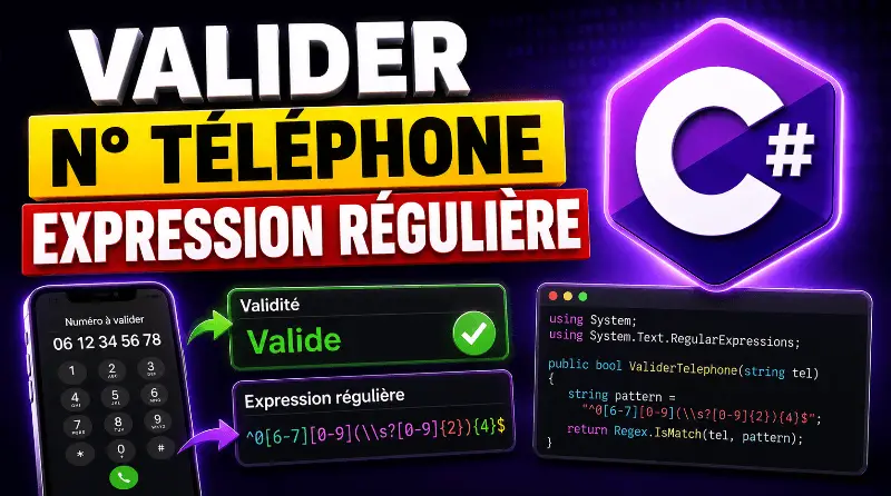 expression-reguliere-pour-valider-un-numero-de-telephone-en-csharp