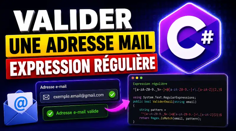 expression-reguliere-pour-valider-une-adresse-mail-en-csharp