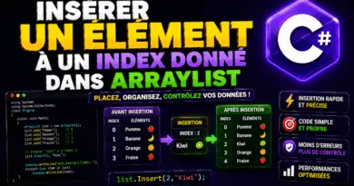 inserer-un-element-a-un-index-donne-dans-arraylist-en-csharp
