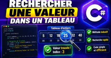recherche-dune-valeur-dans-un-tableau-en-csharp