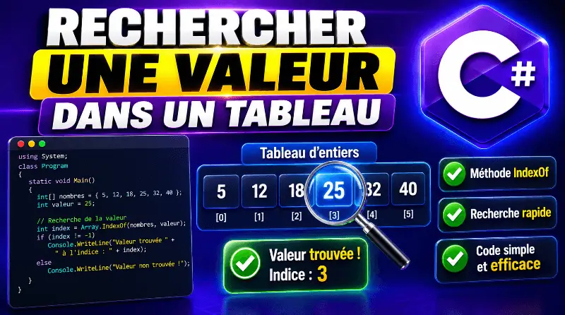 recherche-dune-valeur-dans-un-tableau-en-csharp