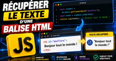 recuperer-le-texte-dune-balise-html-en-javascript