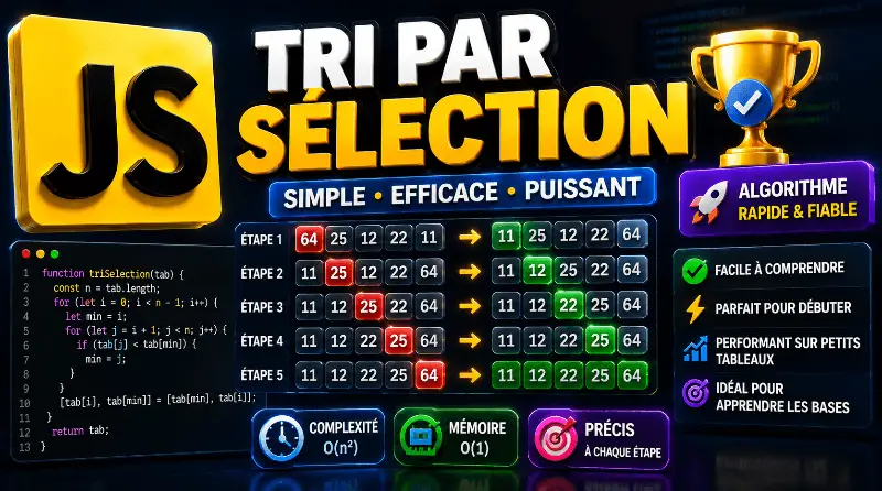 tri-par-selection-en-javascript