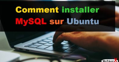 Comment installer MySQL sur Ubuntu