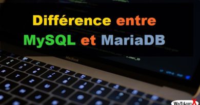 Différence entre MariaDB et MySQL