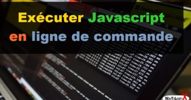 Exécuter javascript en ligne de commande