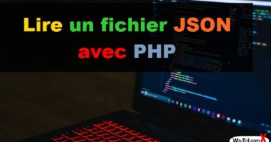Lire un fichier JSON avec PHP