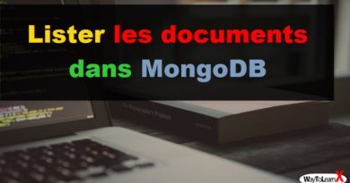 Lister les documents dans MongoDB