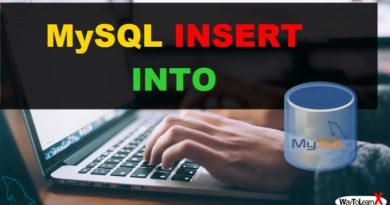 MySQL INSERT INTO