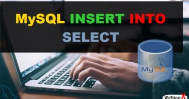 MySQL INSERT INTO SELECT