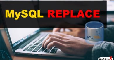 MySQL REPLACE