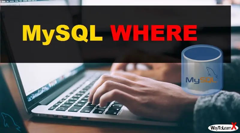 MySQL WHERE