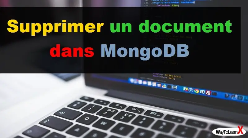 Supprimer un document dans MongoDB