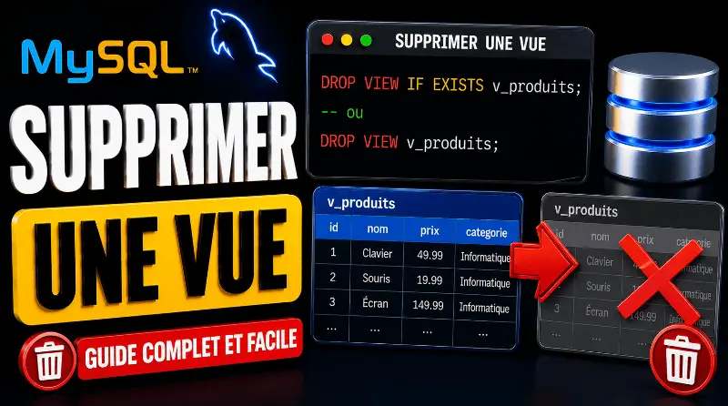 comment-supprimer-une-vue-dans-mysql