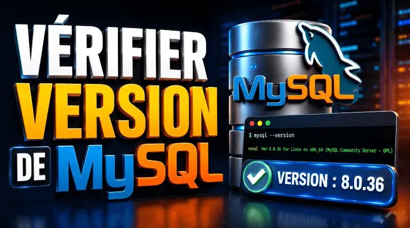 commencomment-verifier-la-version-de-mysqlt-verifier-la-version-de-mysql