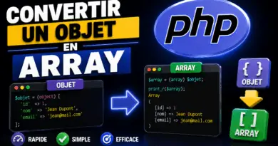 convertir-un-objet-en-array-en-php