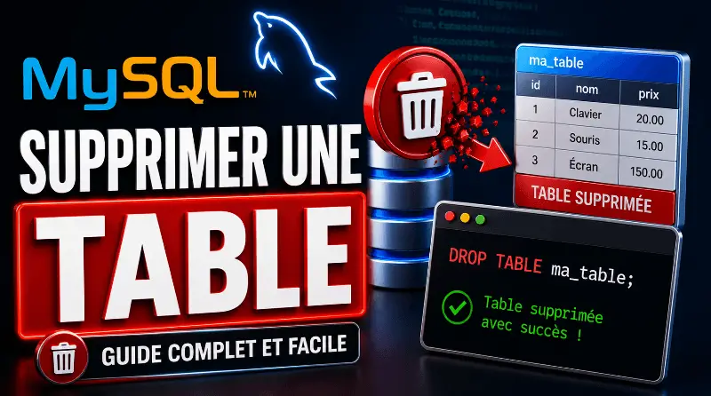 mysql-drop-table