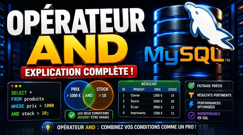 mysql-operateur-and