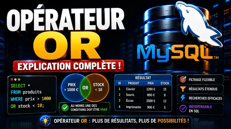 mysql-operateur-or