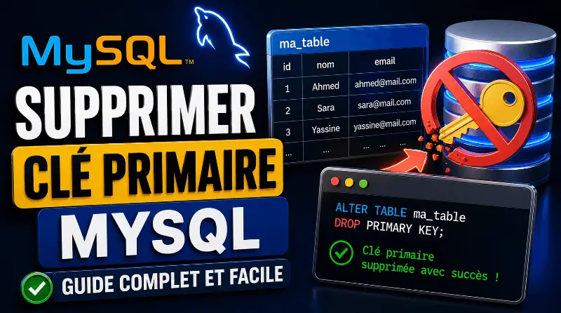 supprimer-une-cle-primaire-avec-mysql