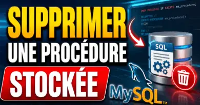 supprimer-une-procedure-stockee-mysql